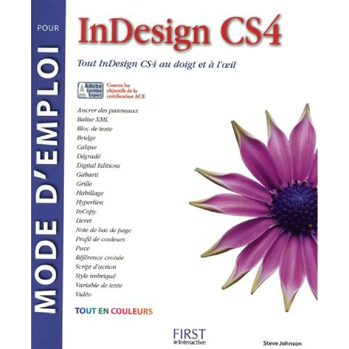 Mode d'emploi pour InDesign CS4 · Occasion