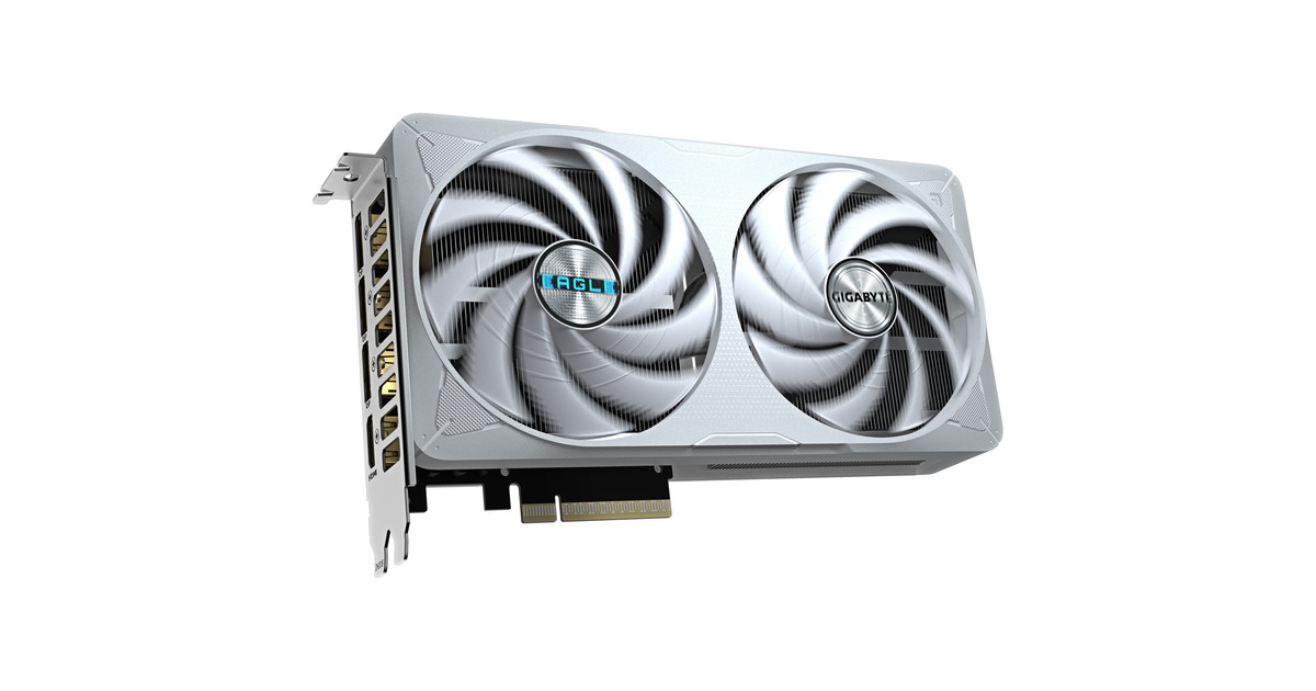 GIGABYTEGeForce RTX 5060 Ti EAGLE OC ICE 8G grafische kaart  (3x DisplayPort, 1x HDMI)