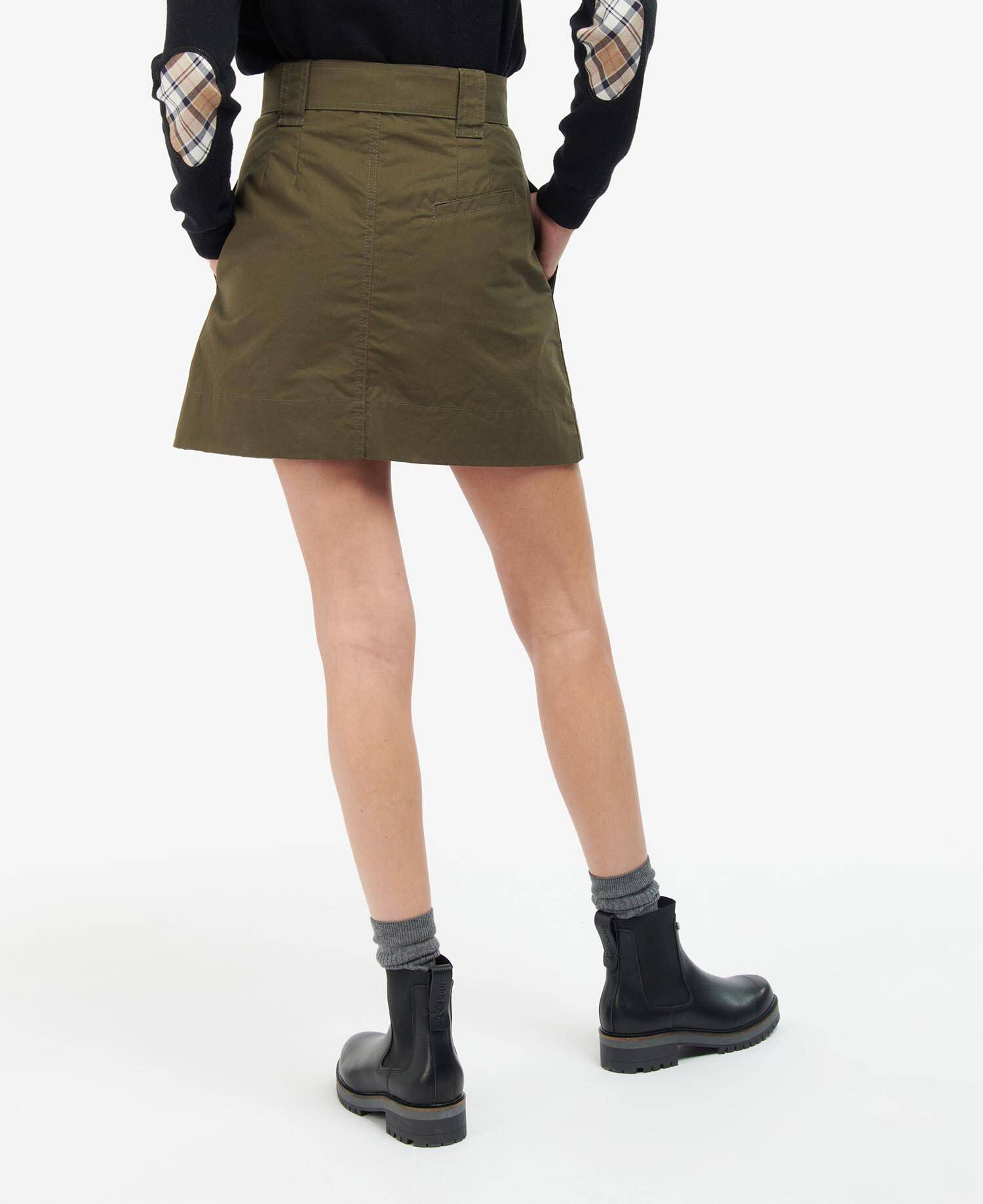 Barbour| Damen Minirock BARBOUR X GANNI
