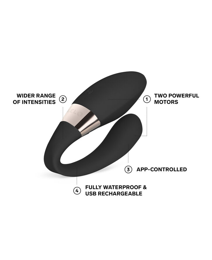 LELO Tiani Harmony Vibrator Til Par Sort