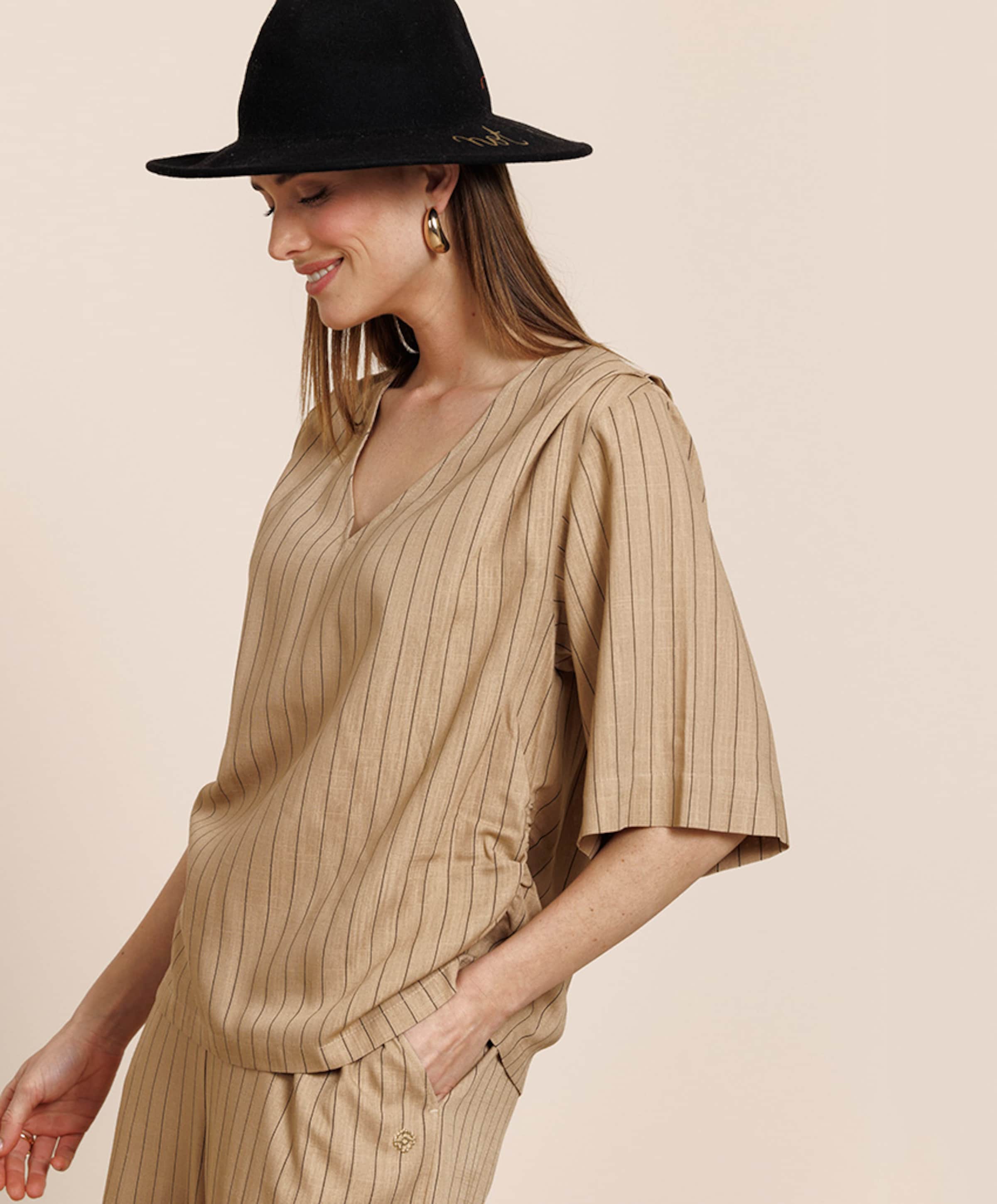 Studio Anneloes Dames blouse beige