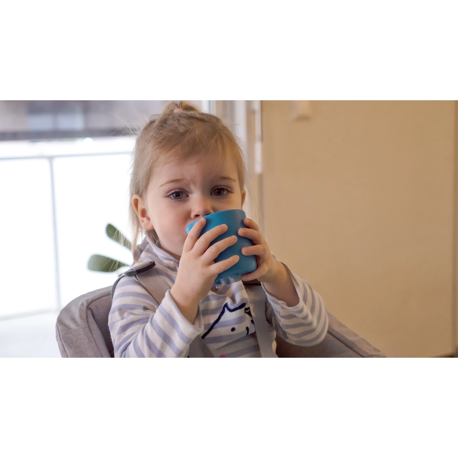 BEABA® Silikonbecher in blau