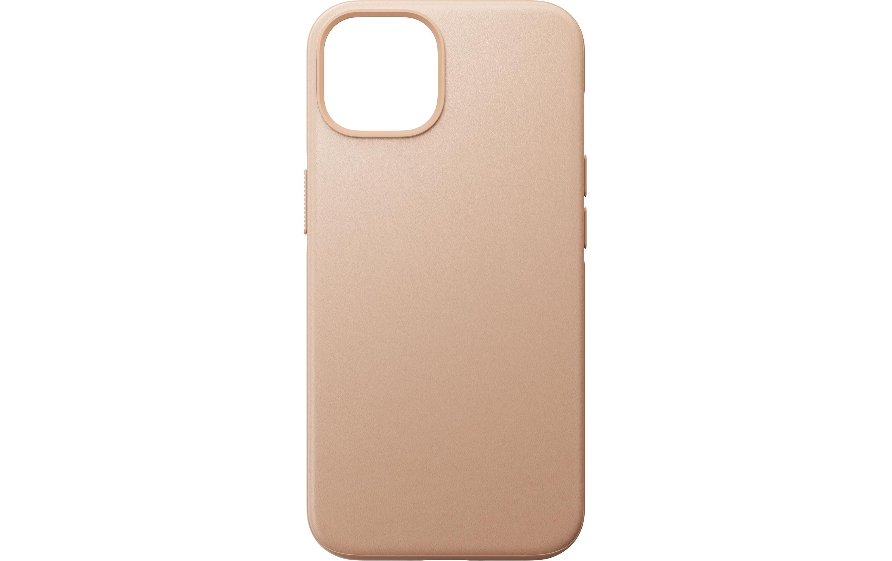 Back Cover Modern Leather iPhone 14 BeigeModerne Schutzhülle aus Leder für das Apple iPhone 14
