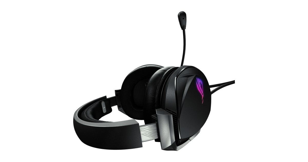 ASUSROG Theta 7.1 USB-C over-ear gaming headset  (Zwart, Pc, PlayStation 4, Nintendo Switch)