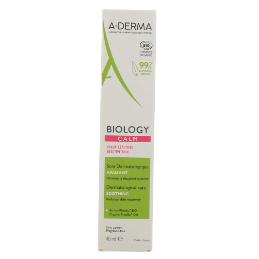 Soin dermatologique apaisant Bio A-Derma Biology Calm