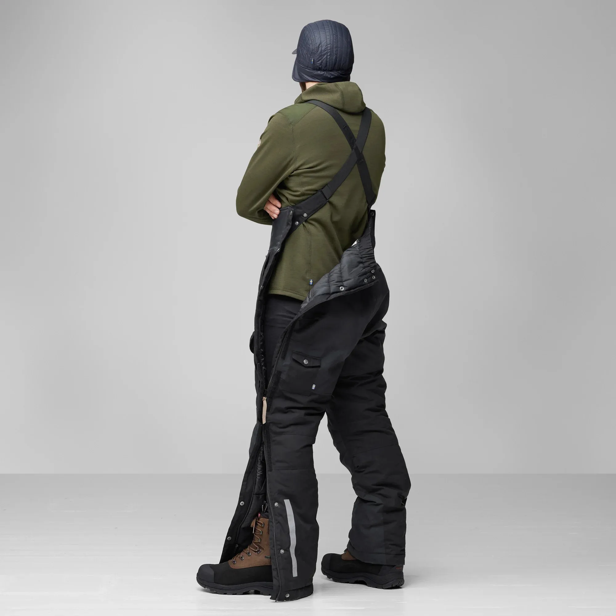 Fjällräven Polar Bib Trousers M Black