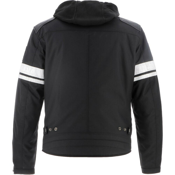 Helstons - Blouson Revolte Tissu technique-Cuir Noir