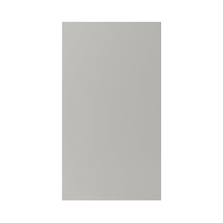 Porte de meuble de cuisine Stevia gris mat l. 50 cm x H. 90 cm GoodHome