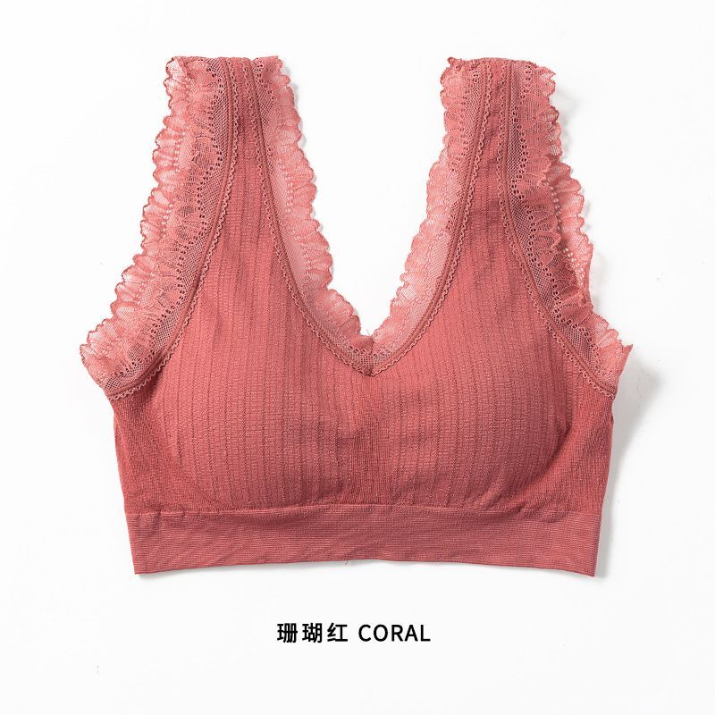 meirology - Bralette met kanten rand