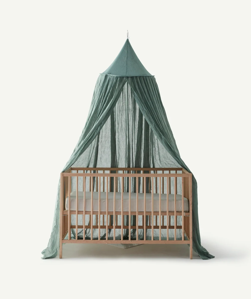JOLLEINVOILE DE LIT CIEL VINTAGE 245CM VERT
