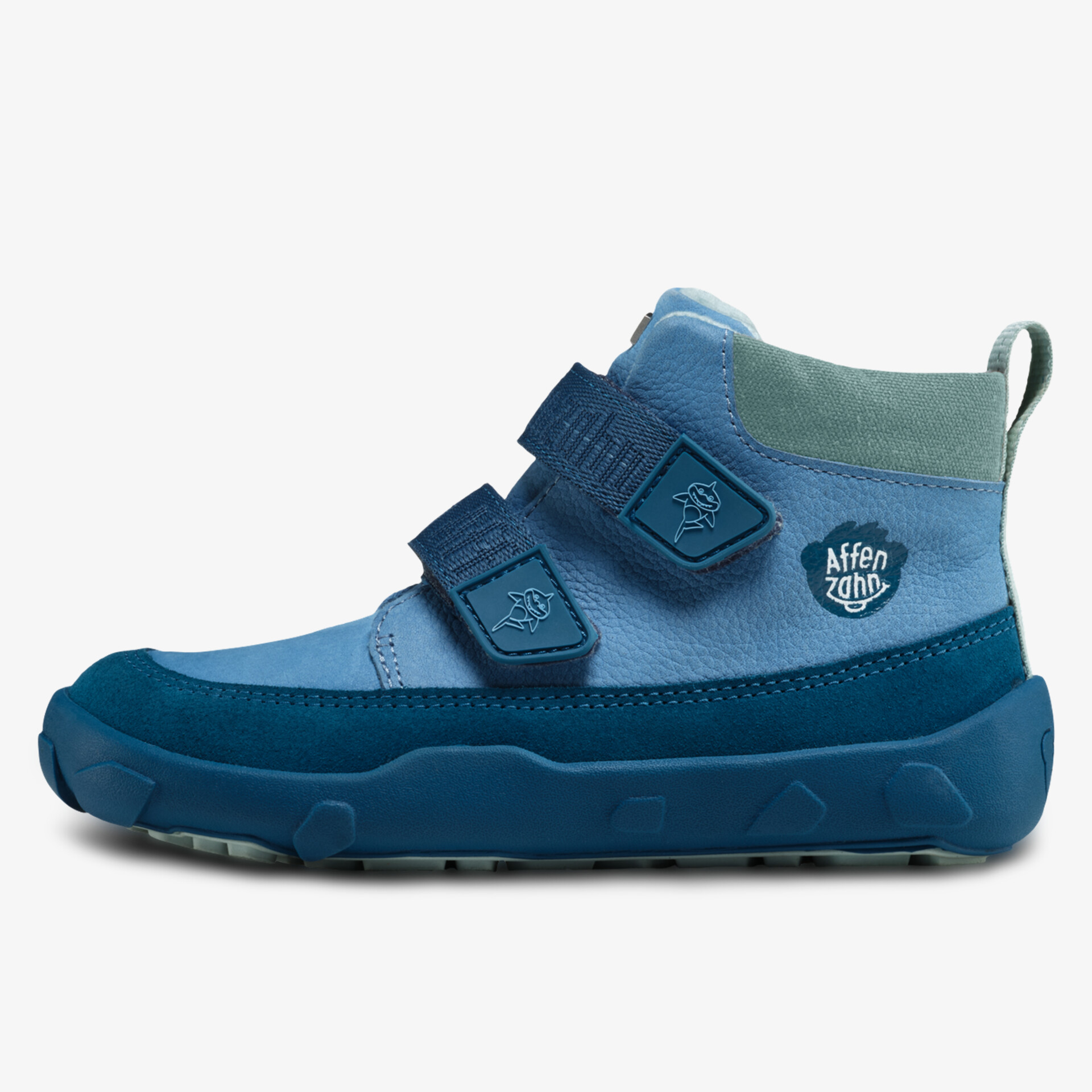 Affenzahn Kinder Sneaker High blau