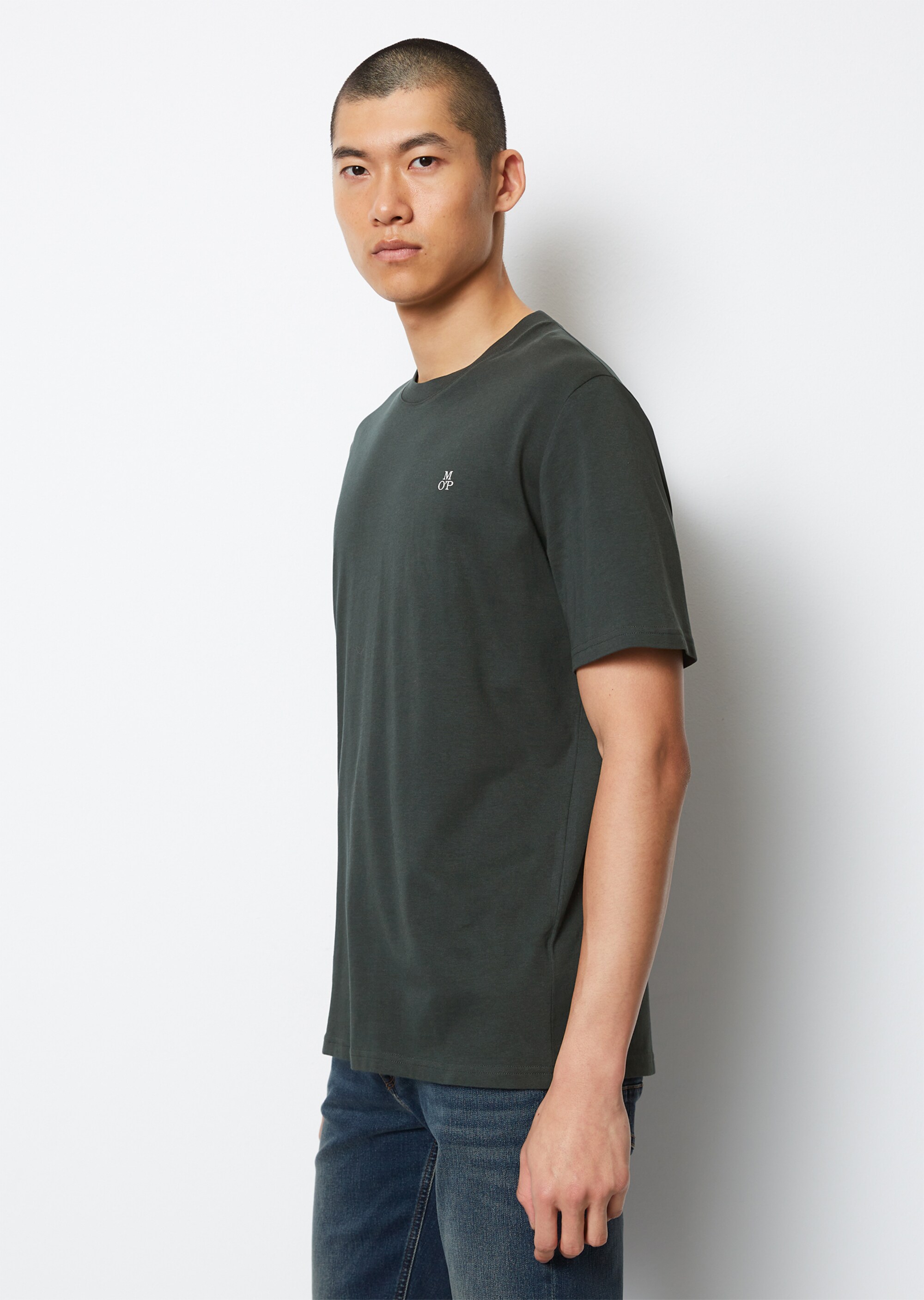 T-Shirt regular aus reiner Bio-Baumwolle
