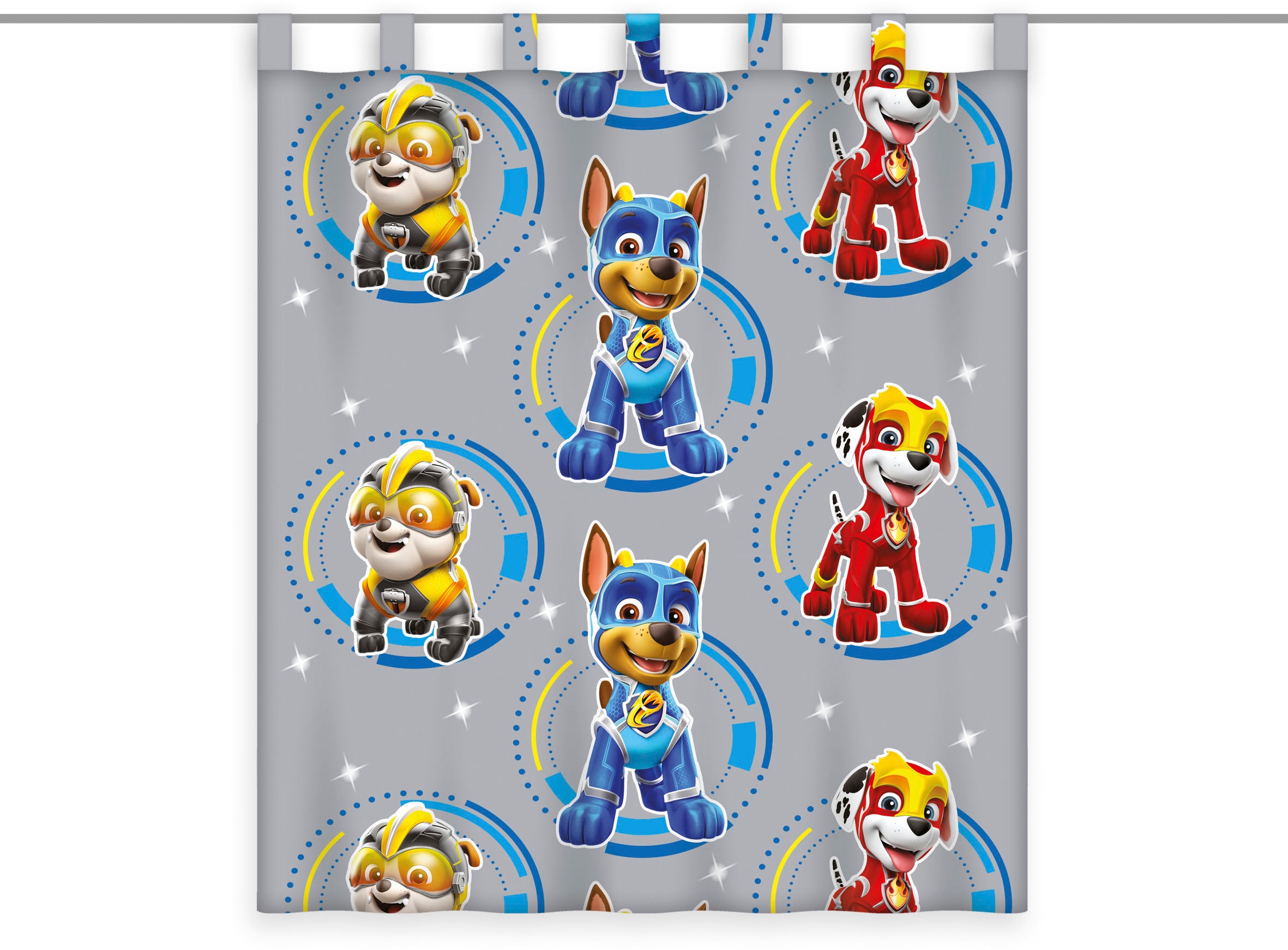 PAW PATROL Vorhang »Paw Patrol Glow in the dark« Schlaufen 1 Stk. tlg.