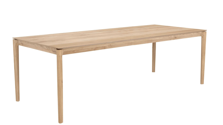 Ethnicraft Bok eettafel 240x100 naturel eiken