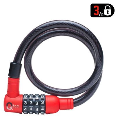 Antivol Câble Qloc Security CAC-12-65 | 12 x 650 mm