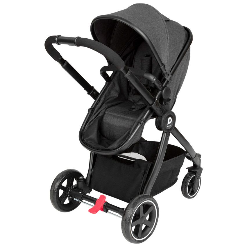 Poussette trio combinée Théa - Noir - Ecru