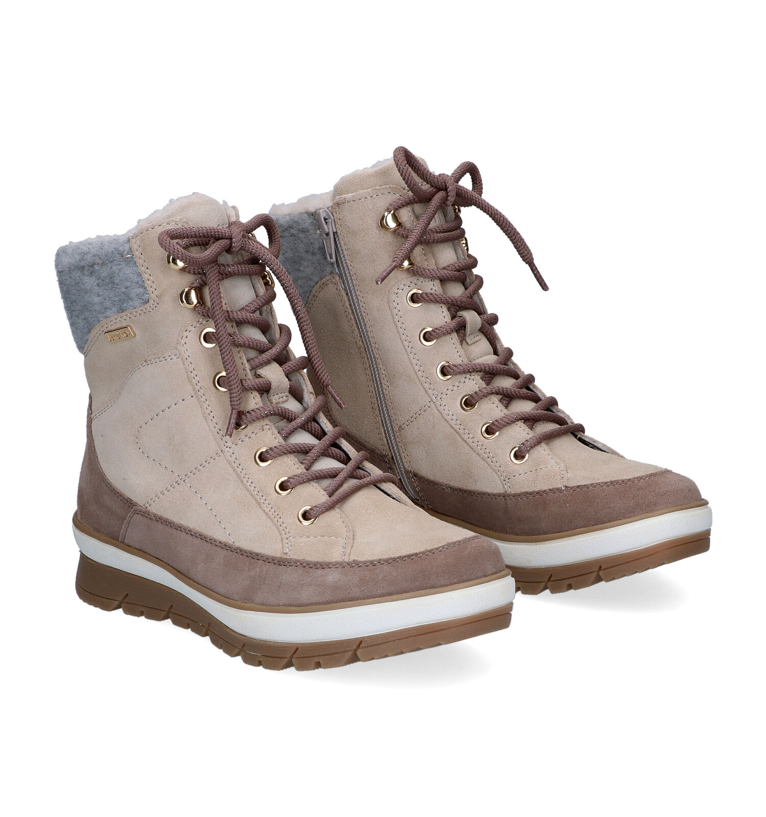 Veterboots beige