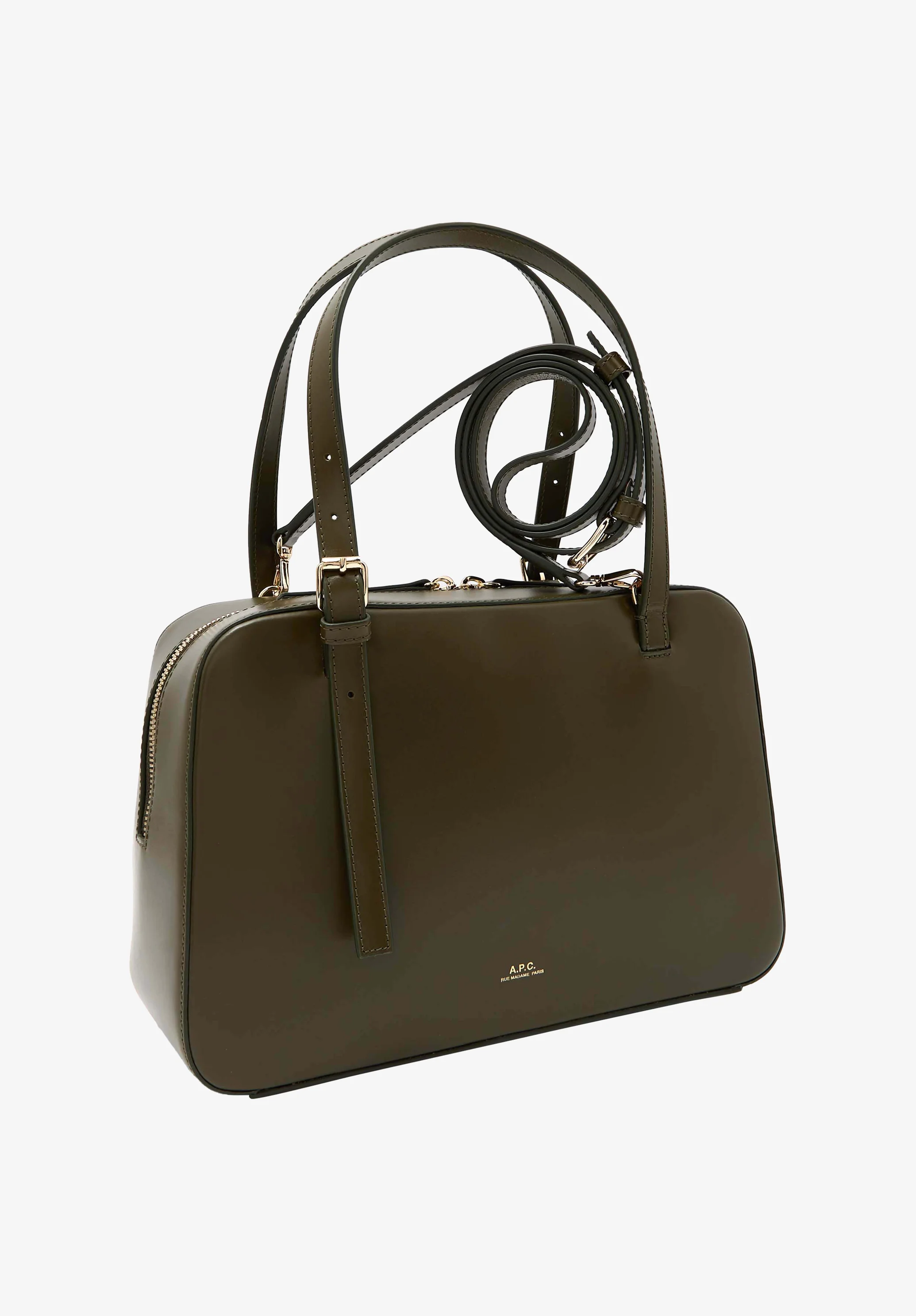 sac virginie box - Kaki fonce