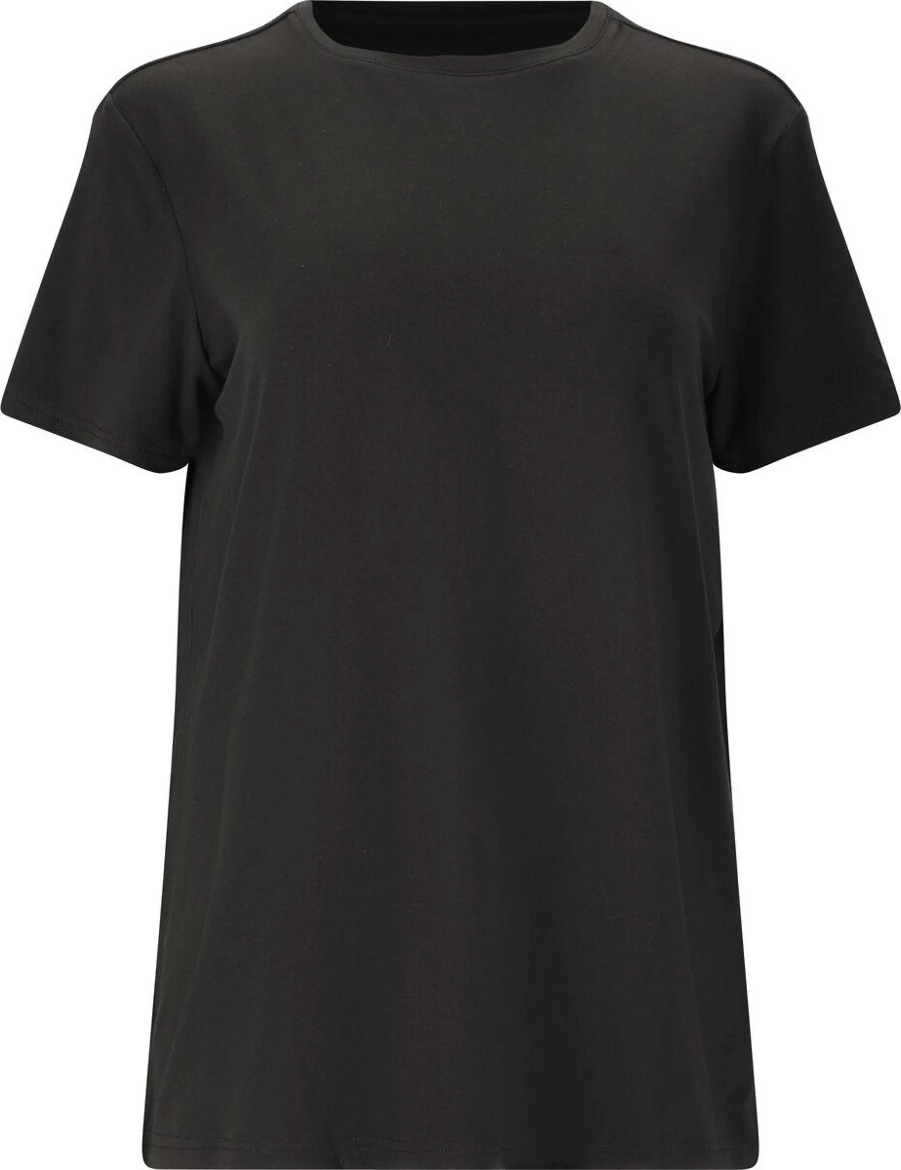Milano Loose SS Tee Dame Black