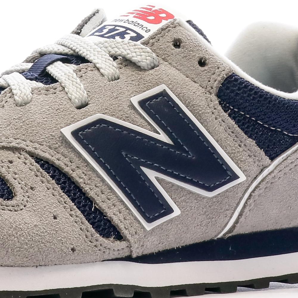 New Balance Baskets Gris/Marine Homme New Balance 373
