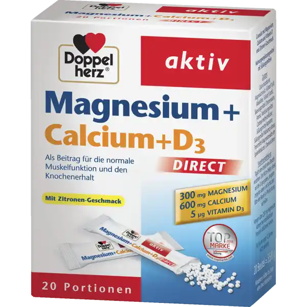 aktiv Magnesium+Calcium+D3 Direct