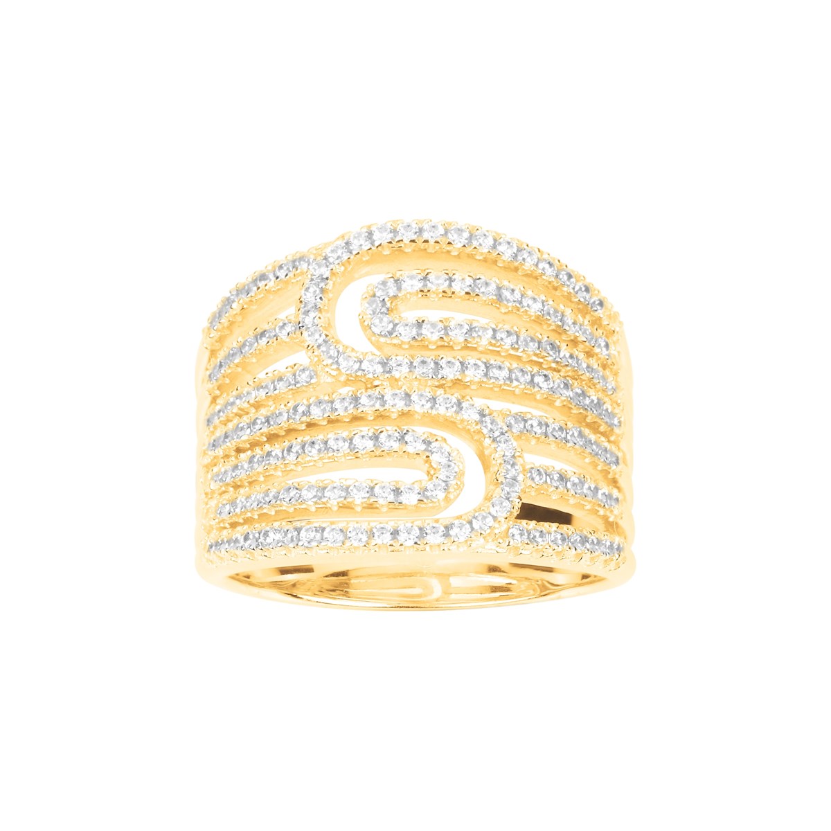 Bague en Plaqué Or jaune