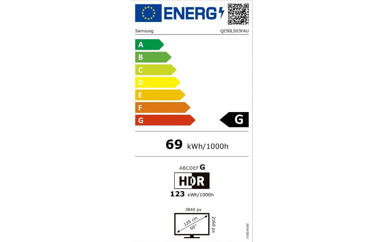 TV QE50LS03FA The Frame 4K AI TV – LS03F 50
