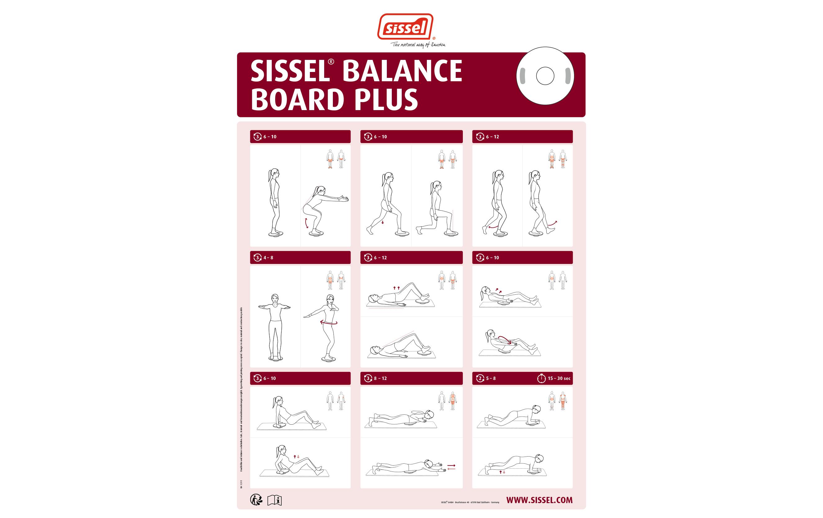 Balance Board PlusFür Balance und propriozeptives Training