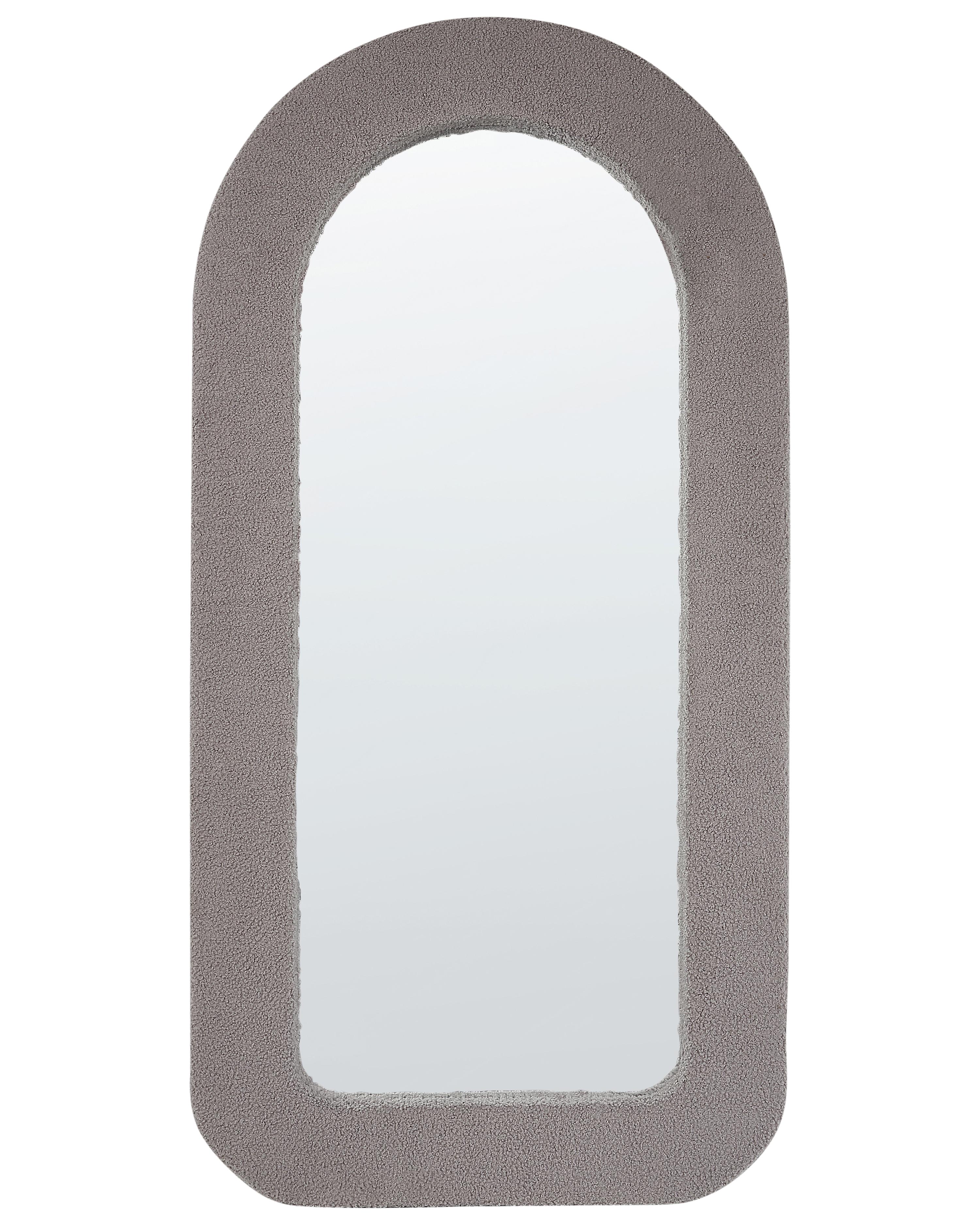 Wandspiegel CERVON 60 cm 120 cm Bouclé Taupe