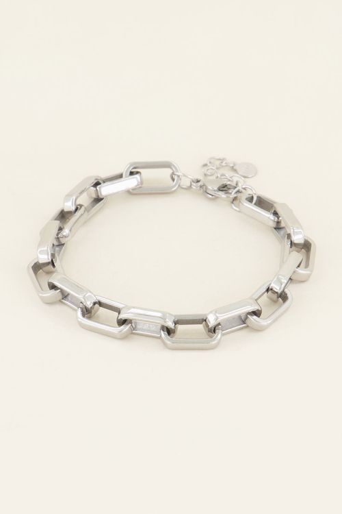 Grove schakelarmband