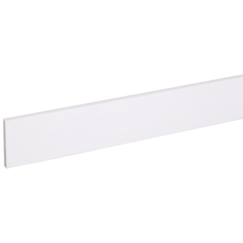 Schaaflat grenen wit gelakt 7x55mm 270cm