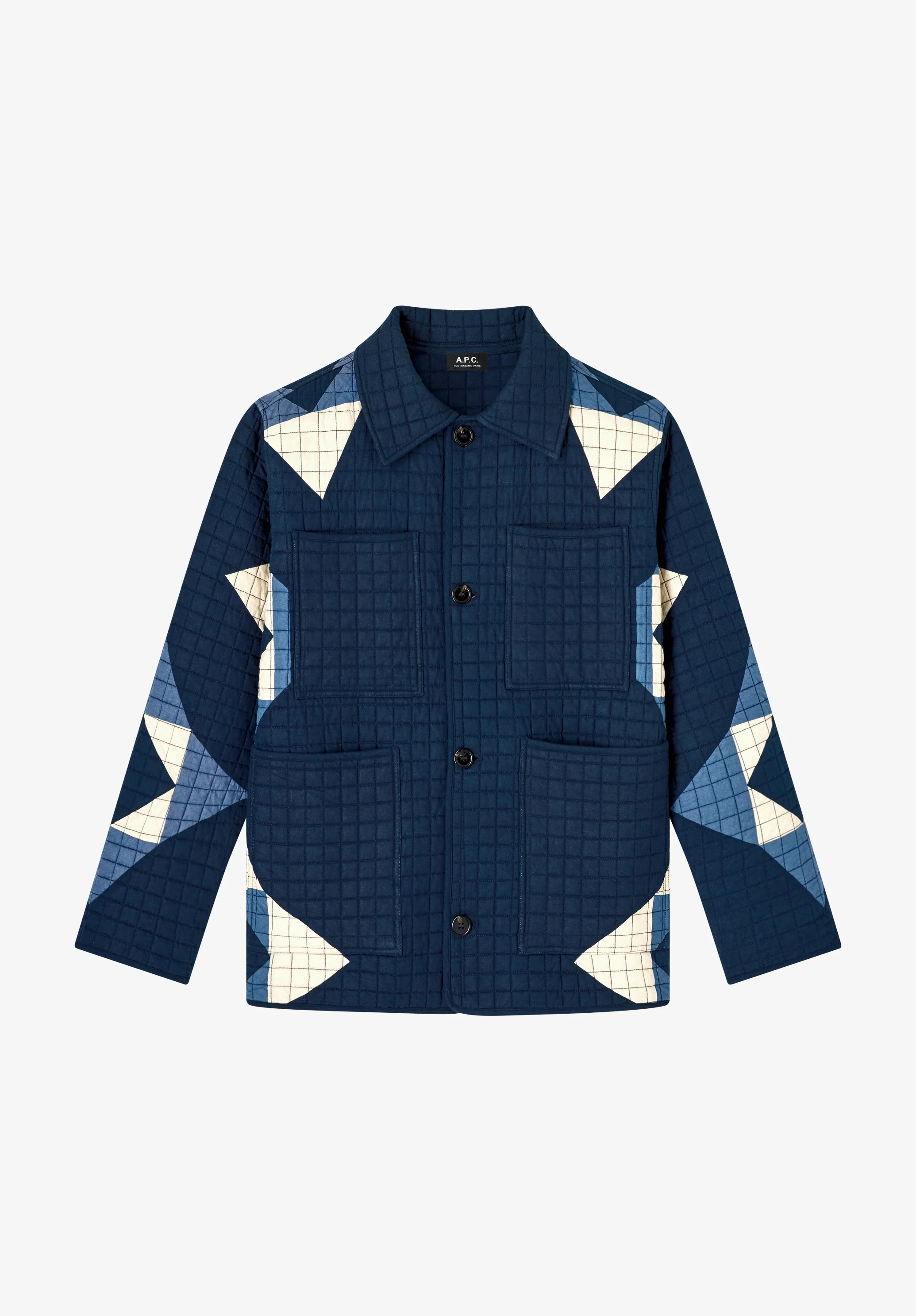 Veste Quiltée - Indigo
