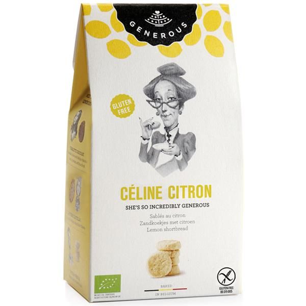 Gener.Bio Sg Bisc.Limão Céline Citron 100G
