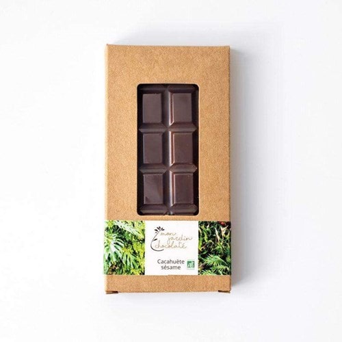 Tablette cacahuète sésame bio