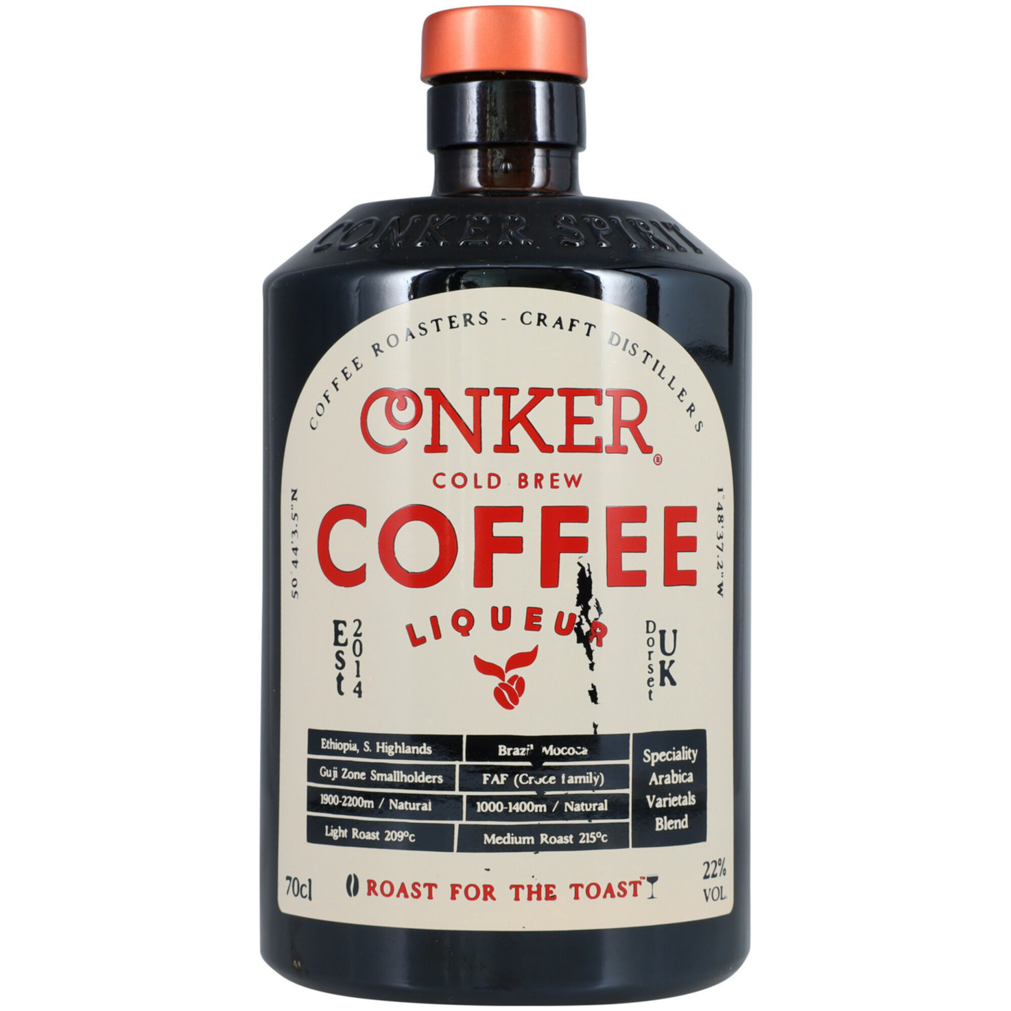 Conker Cold Brew Coffee Liqueur -70cl