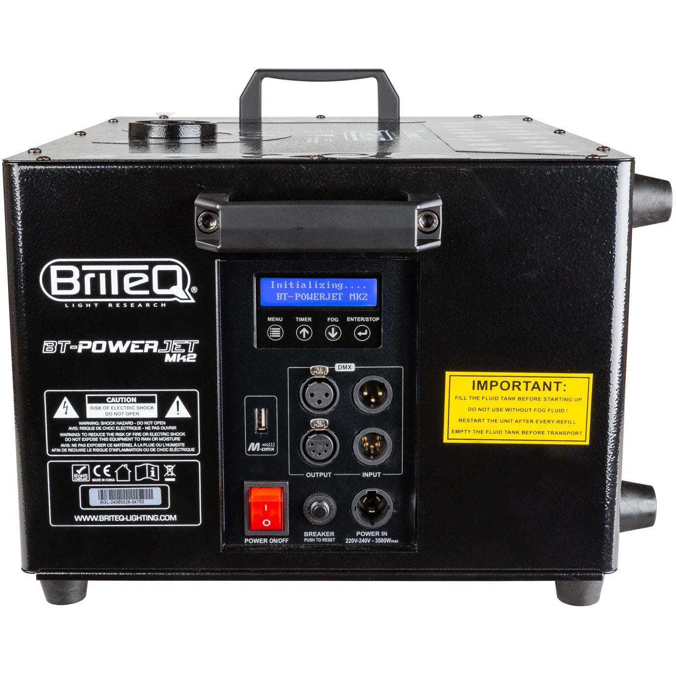 Briteq BT-POWERJET Mk2 verticale fogger