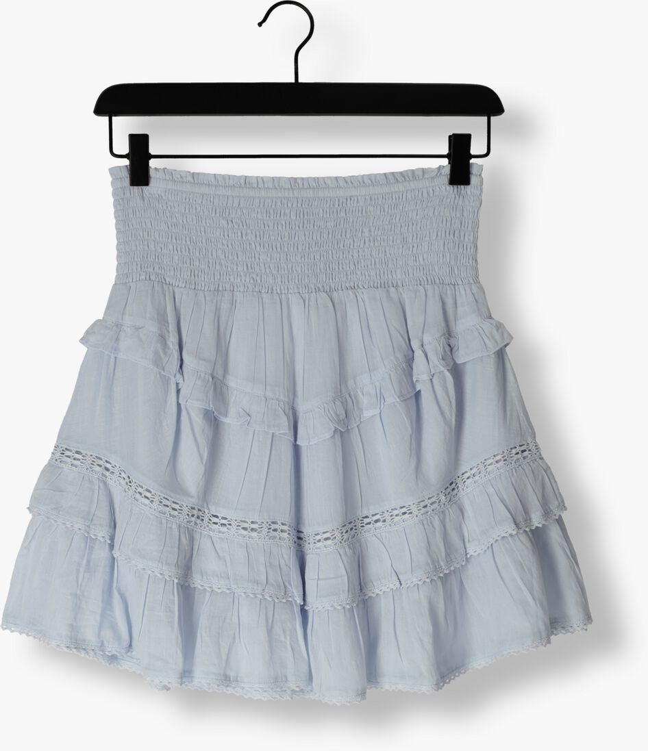 NOTRE-V lichtblauwe notre-v minirok voile skirt