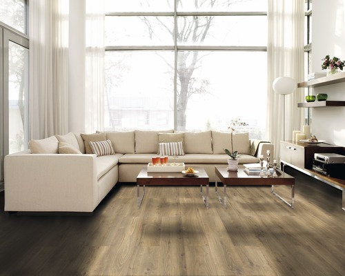 Vinylvloer GREEN VINYL natuur eiken breedplank klikverbinding 1290 x 173 x 3,8 mm