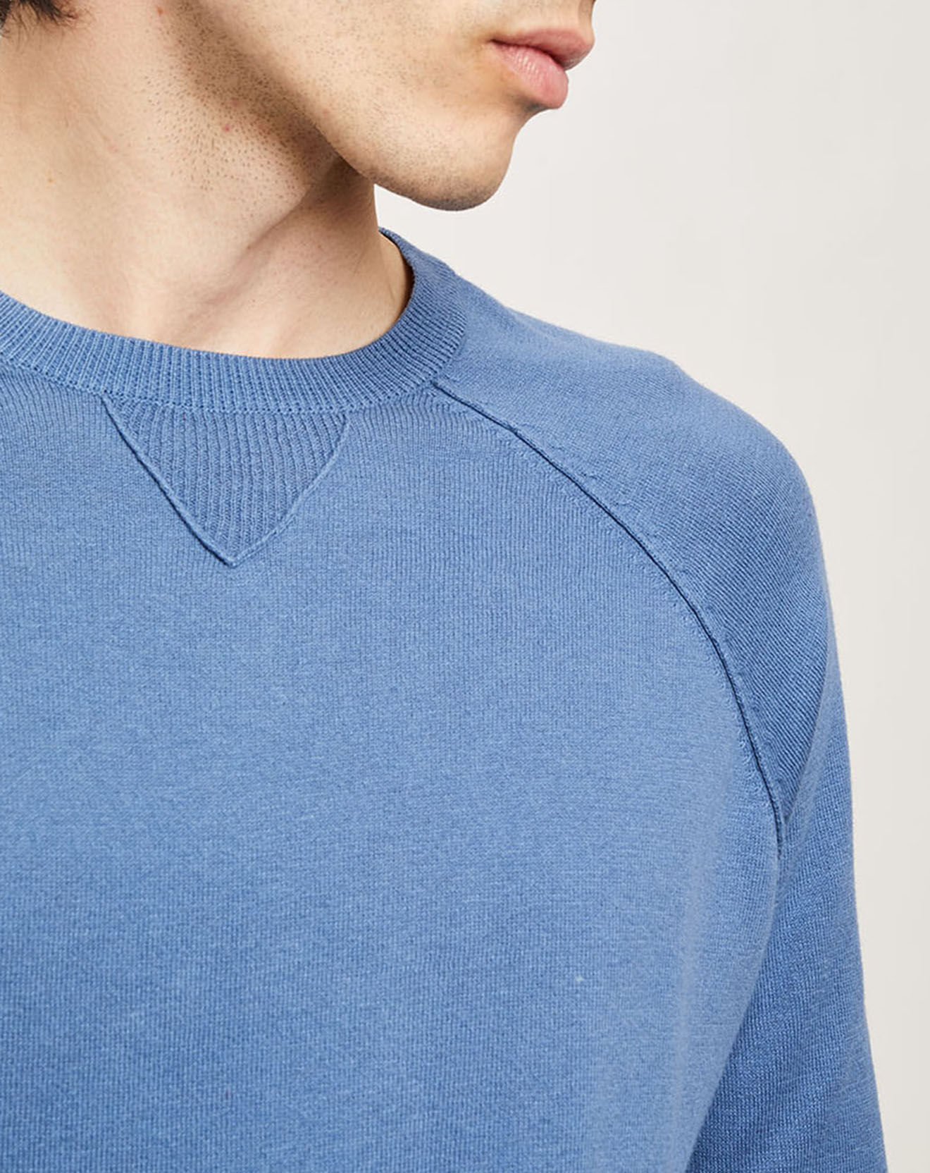 Harris Wilson Pull Oji bleu