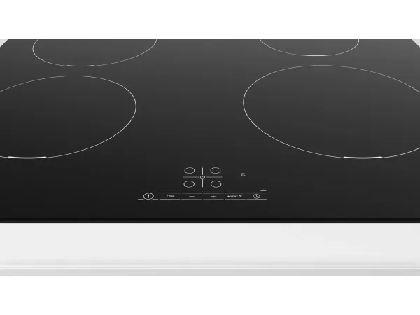 Bosch Serie | 4 PUE611BB5E - Induktions kogeplade - 4 plader - Niche - bredde: 56 cm - dybde: 49 cm - rammeløs - sort