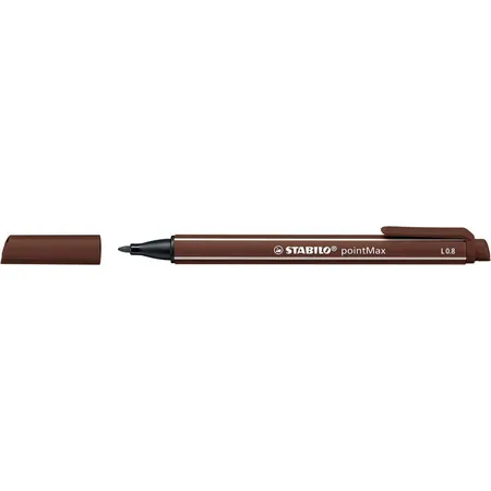 Filzschreiber - STABILO pointMax - Einzelstift - braun