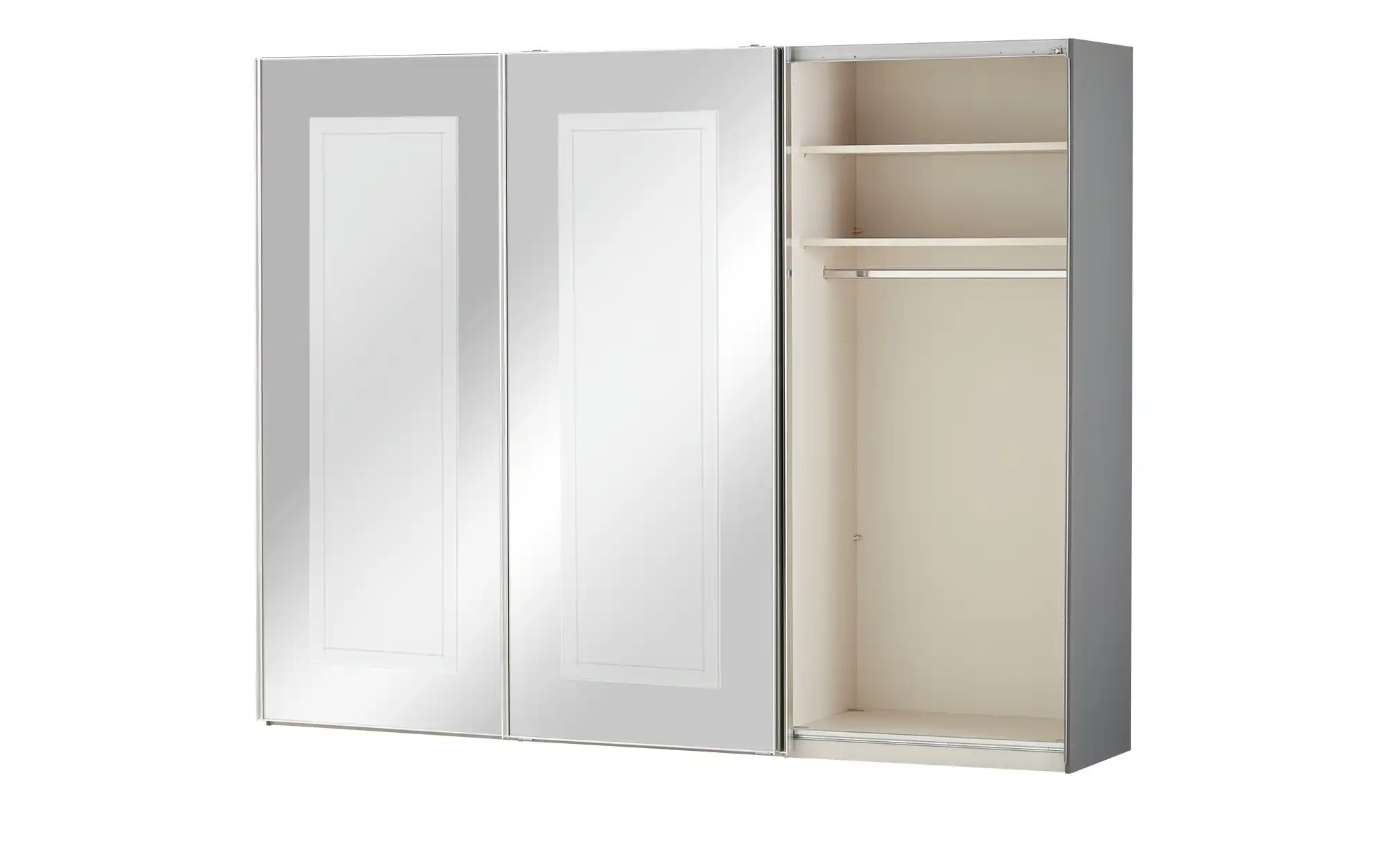 Schwebetürenschrank verspiegelt Bonio