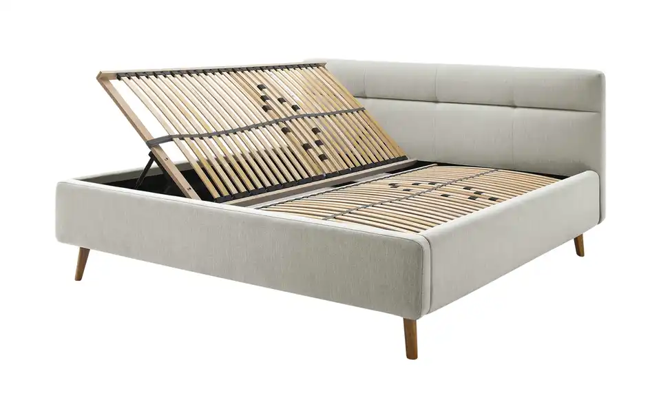 Polsterbett Lotte 180 cm Beige