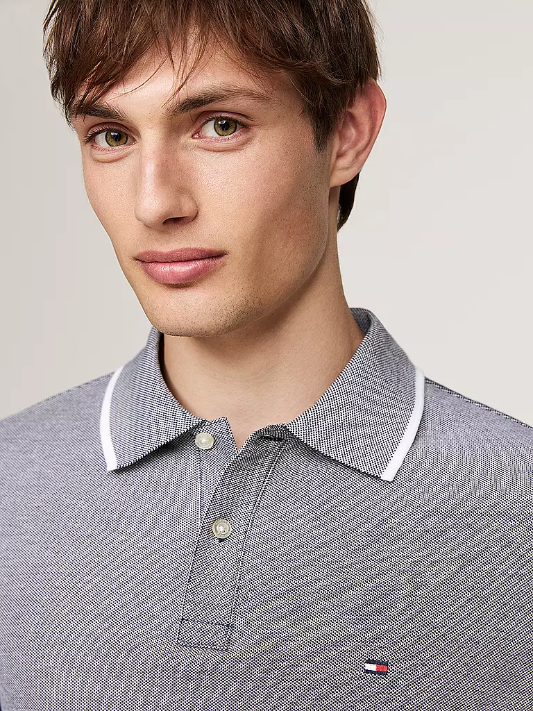 TOMMY HILFIGER Poloshirt hellgrau