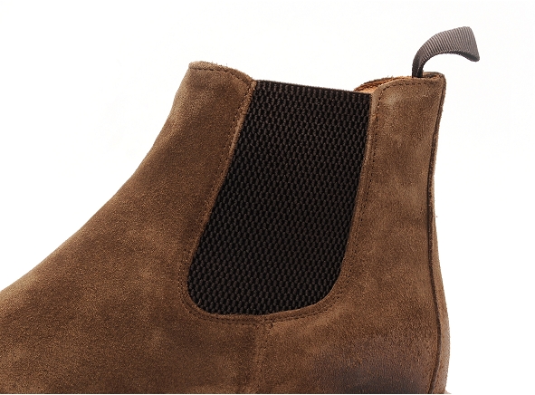 Schmoove boots bottine homme pilote chelsea marron