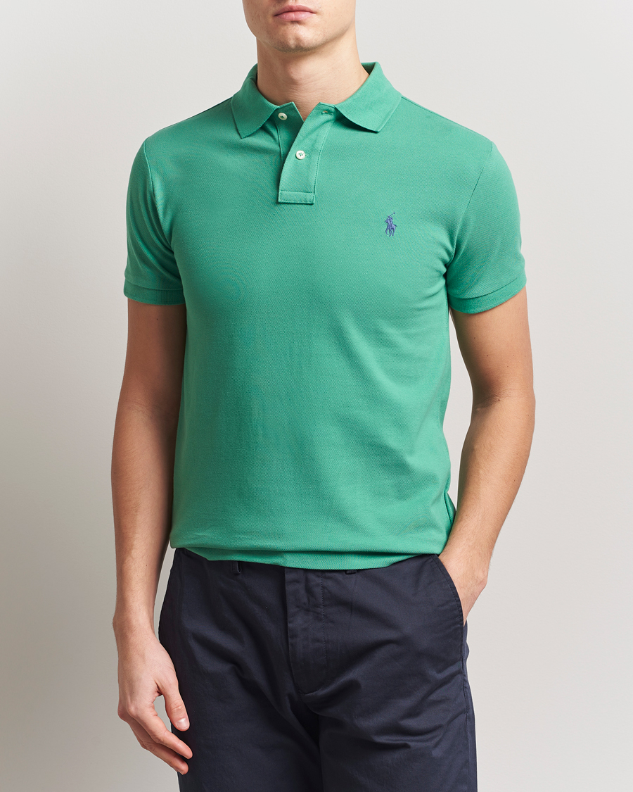 Polo Ralph Lauren Slim Fit Polo Raft Green