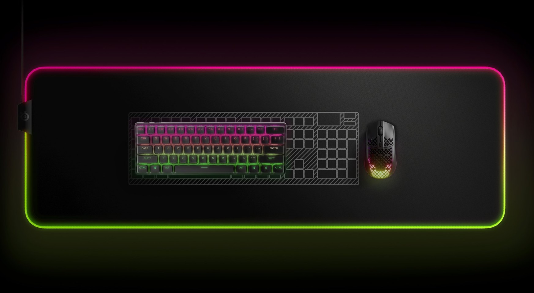 Steelseries - Apex Pro Mini Trådsløs Gaming Tastatur - Nordic Layout
