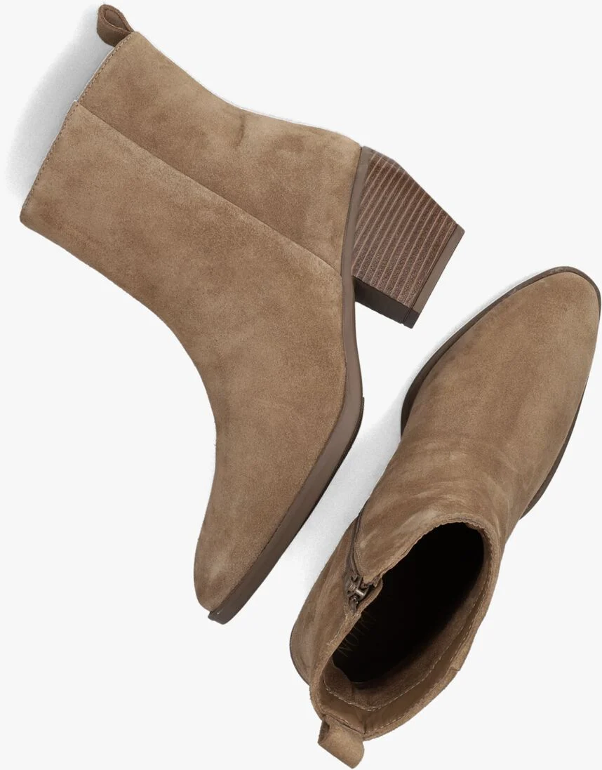 NOTRE-V taupe notre-v enkellaarsjes ki-4563
