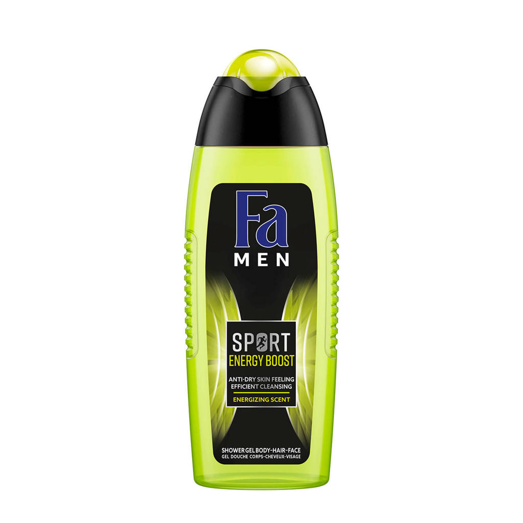Men Sport Energy Boost douchegel - 6 x 250 ml - voordeelverpakking