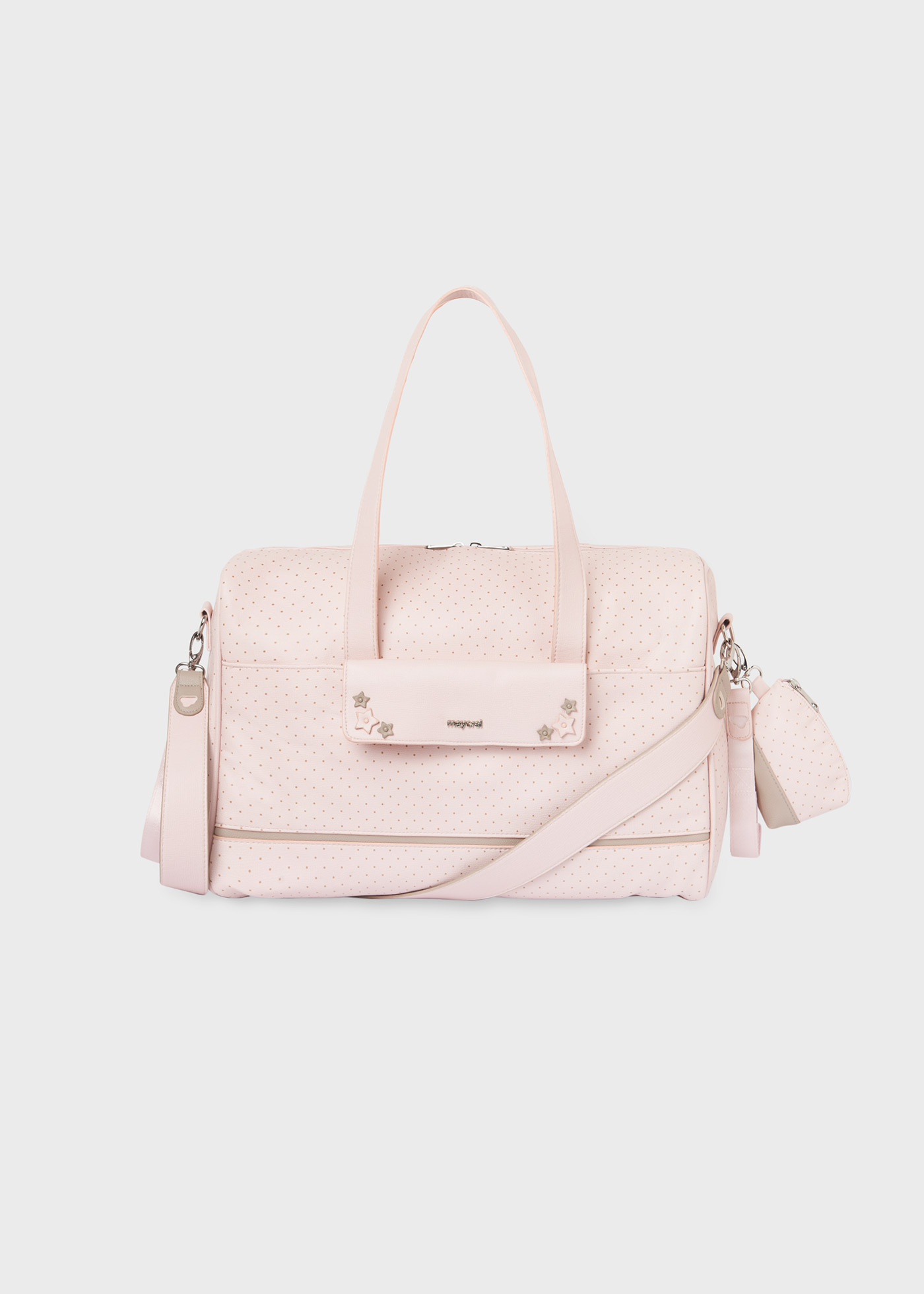 bolsa de bebê de bolinhas